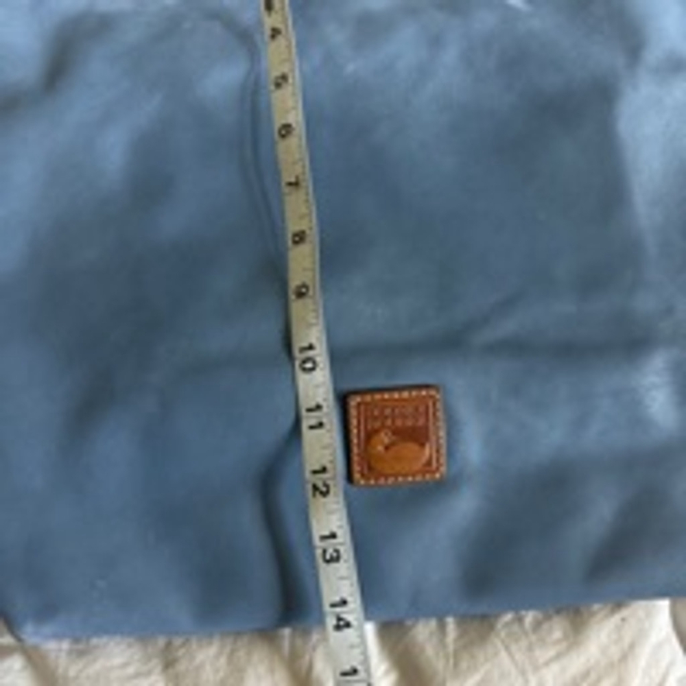 Women's Dooney & Bourke Blue Leather Crossbody Bag - Picture 4 of 12